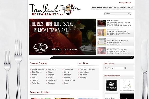 Site using Open Table Widget plugin