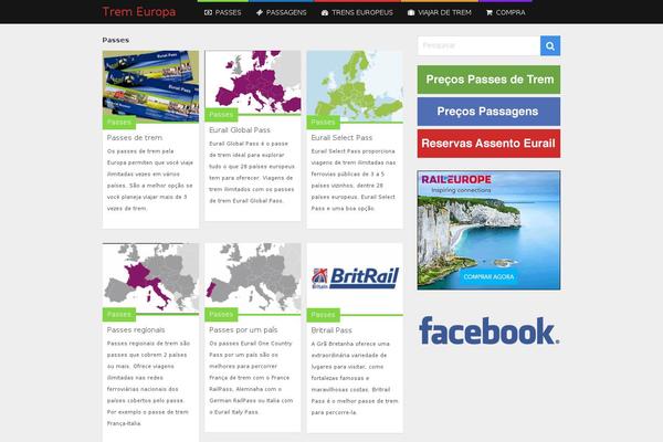 MagXP theme site design template sample