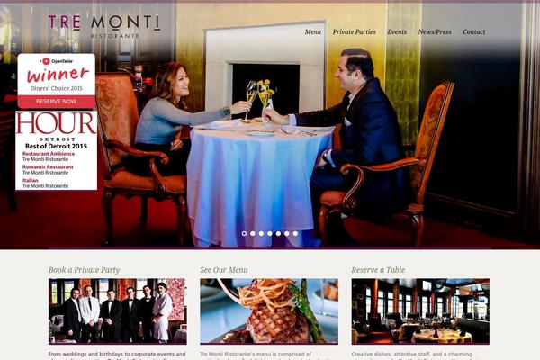 White Rock theme site design template sample