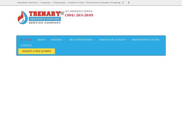 Termosolar theme site design template sample