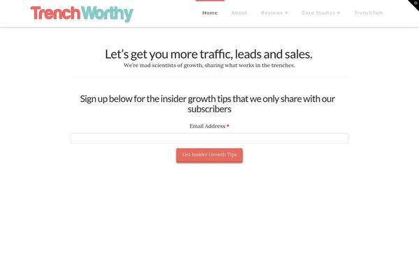 Site using Leadin plugin
