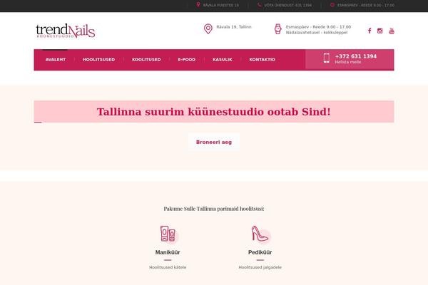 Cinderella theme site design template sample