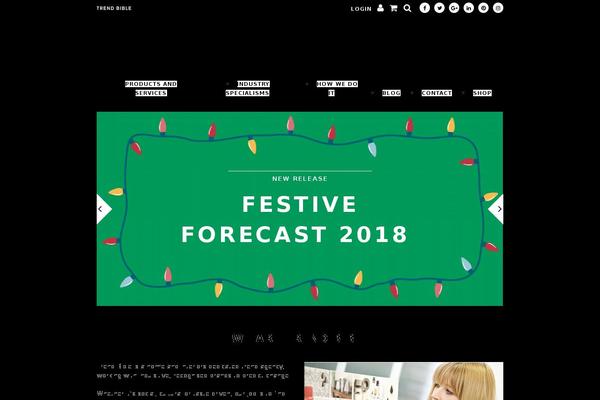 Bloom theme site design template sample