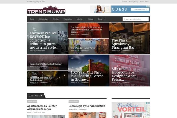 Extranews theme site design template sample