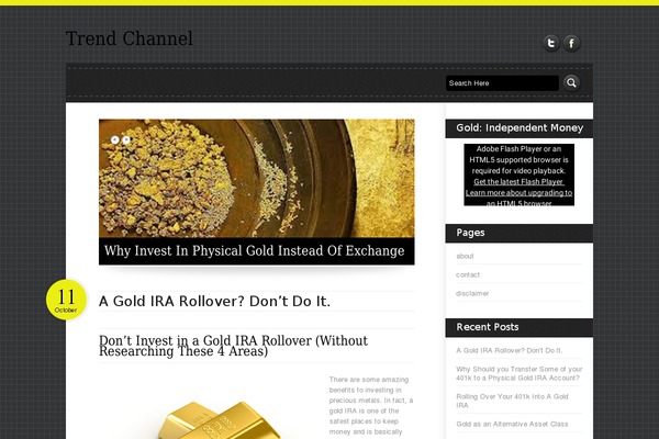 Busby theme site design template sample