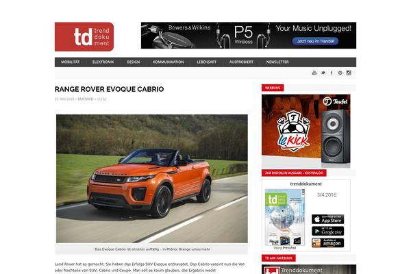 Columns theme site design template sample