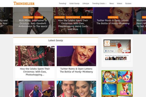 Voice theme site design template sample