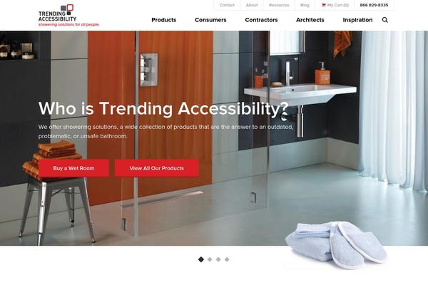 Trending theme site design template sample