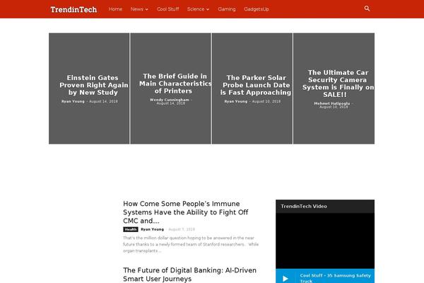 Site using Td-newsletter plugin