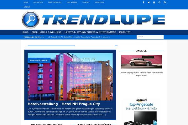 MH Magazine theme site design template sample