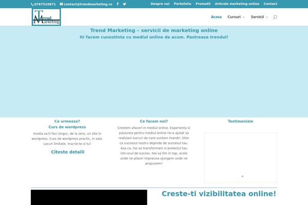 Site using Elegantbuilder plugin