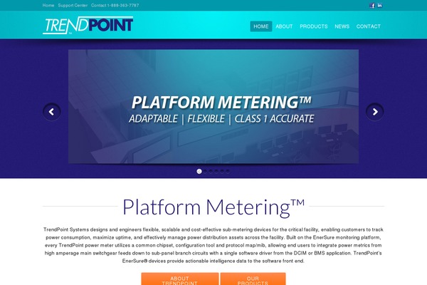 Flare theme site design template sample