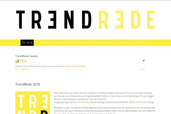 Site using Tweet Blender plugin