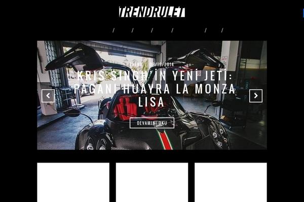 Simplemag theme site design template sample