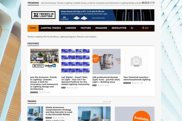 Site using Delightful Downloads plugin