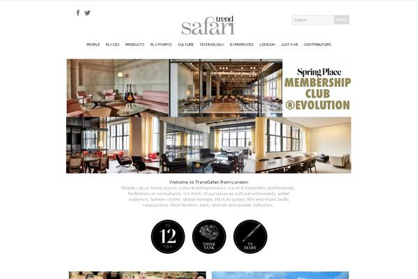 Wildfire theme site design template sample
