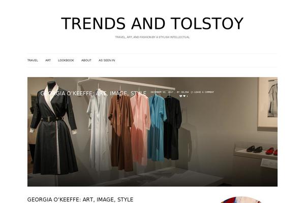 trendsandtolstoy.com site used Monique
