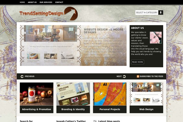 Aperture theme site design template sample