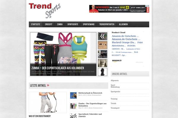 avenue theme site design template sample