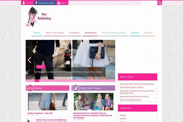Modaportal theme site design template sample