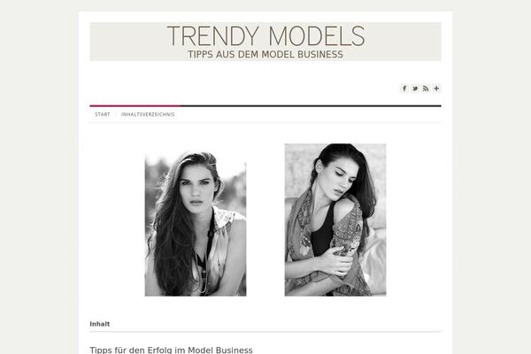 Evermore theme site design template sample