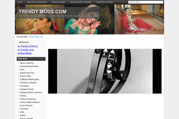 trendymods.com site used Divine-theme
