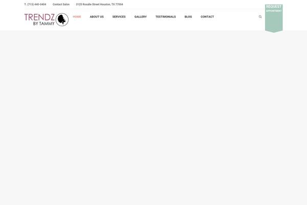 trendzbytammy.com site used Hairsalon