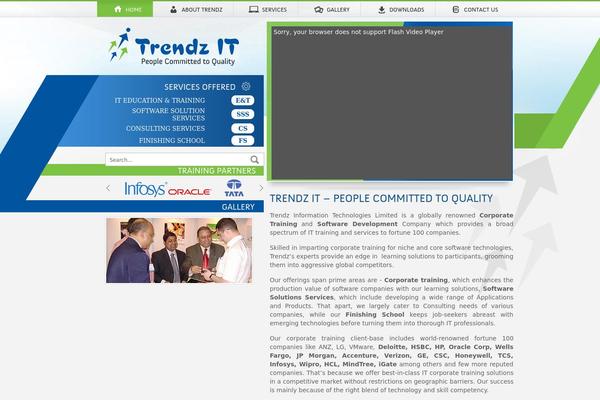 Site using Image Rotator Widget plugin
