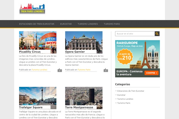 trenparislondres.com site used Parislondon