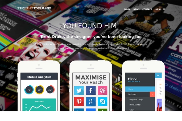 trentdrake.com site used Trent