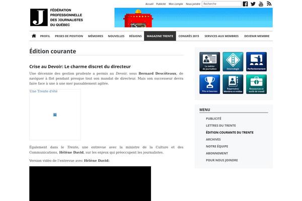 Site using iframe Wrapper plugin