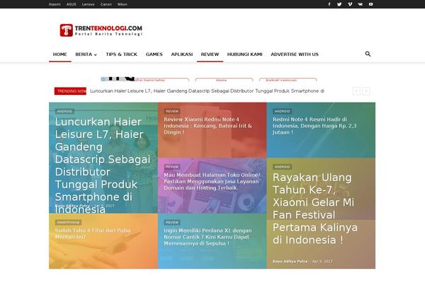 trenteknologi.com site used Networker