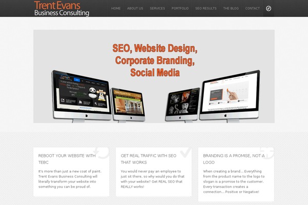 Radius theme site design template sample