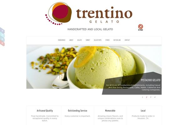Zenon theme site design template sample