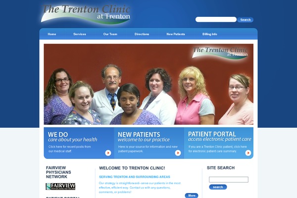 trentonclinic.com site used Theme1017