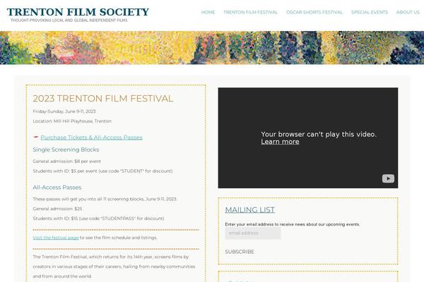 Primer theme site design template sample