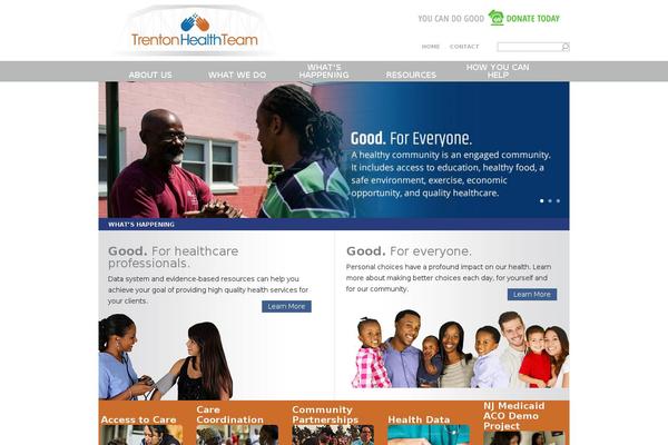 Site using Clever-mega-menu plugin