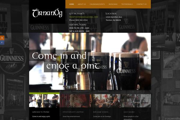 Coffee Shop theme site design template sample