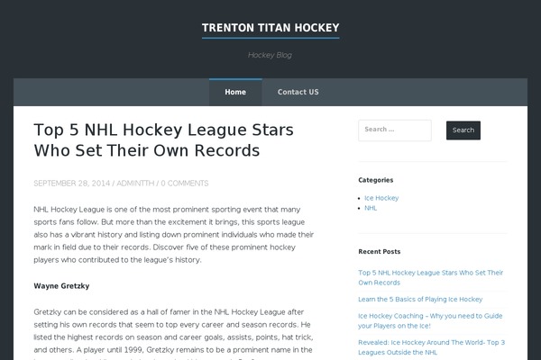 Finch theme site design template sample
