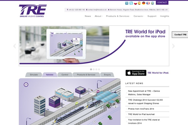 The Cotton theme site design template sample