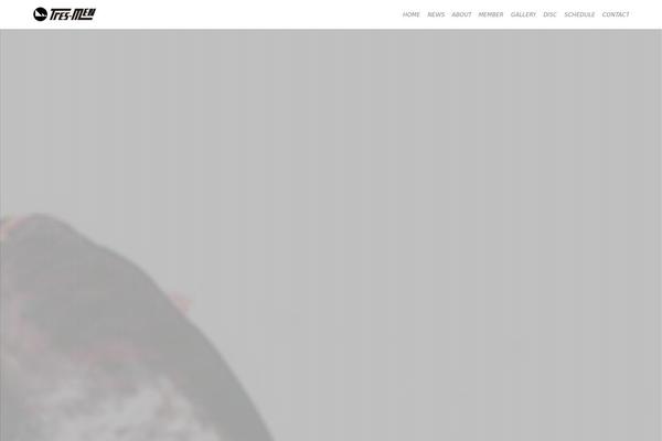 Visia theme site design template sample
