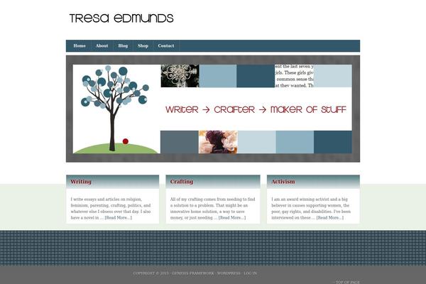 Outreach theme site design template sample