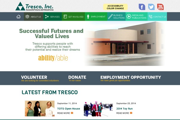 trescoinc.org site used Tresco