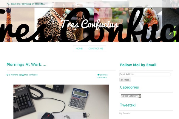 Preus theme site design template sample