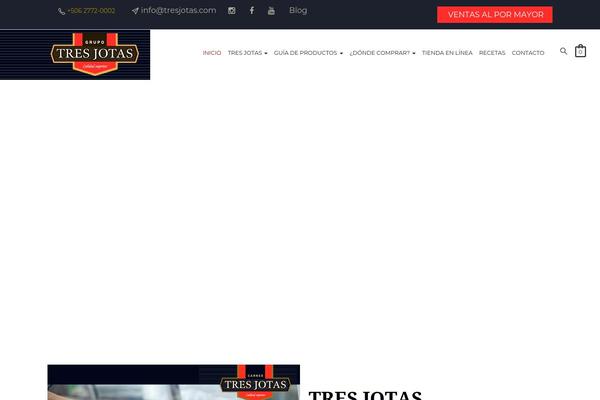 Butcher theme site design template sample