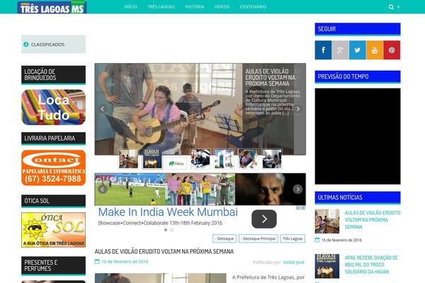 MaxFlat Core theme site design template sample