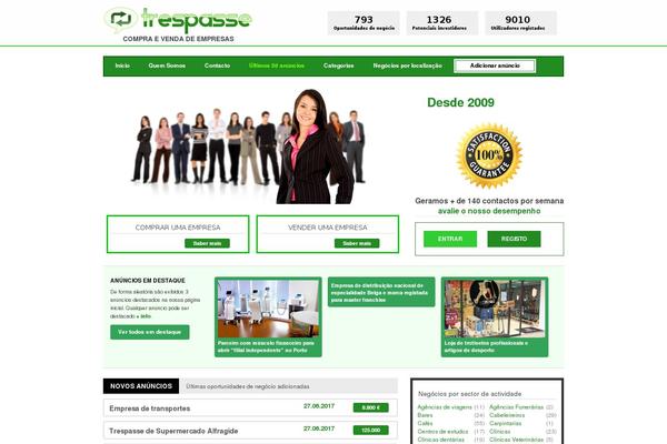 Broker theme site design template sample