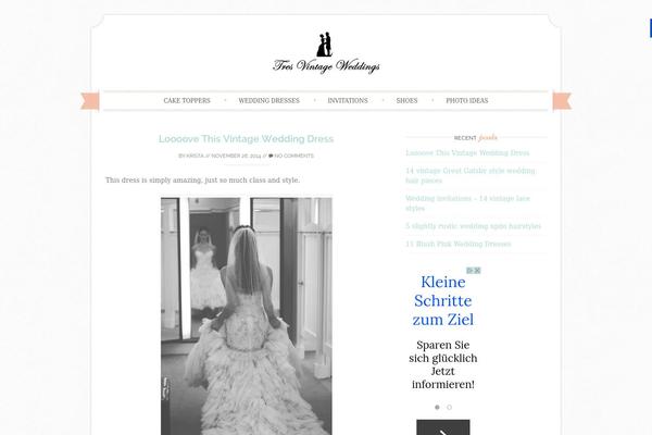 Sugar and Spice theme site design template sample