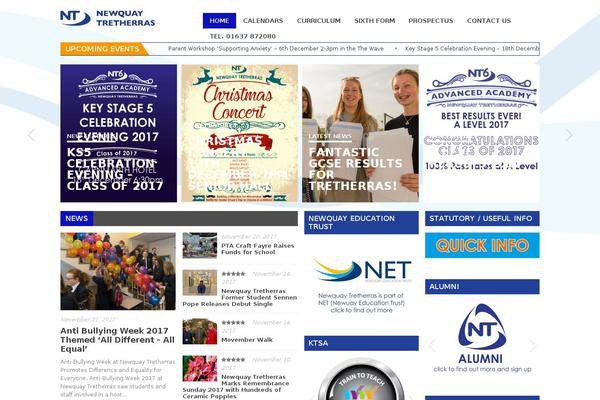 Site using SendPress Newsletters plugin