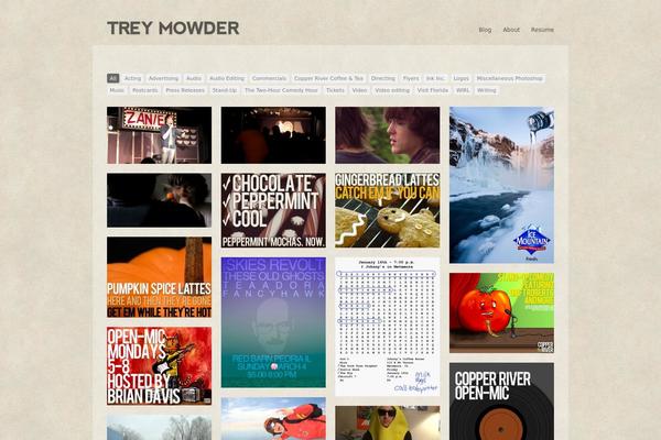 Reveal theme site design template sample